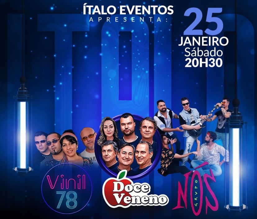 ITALO EVENTOS apresenta Começo Meio e Fim