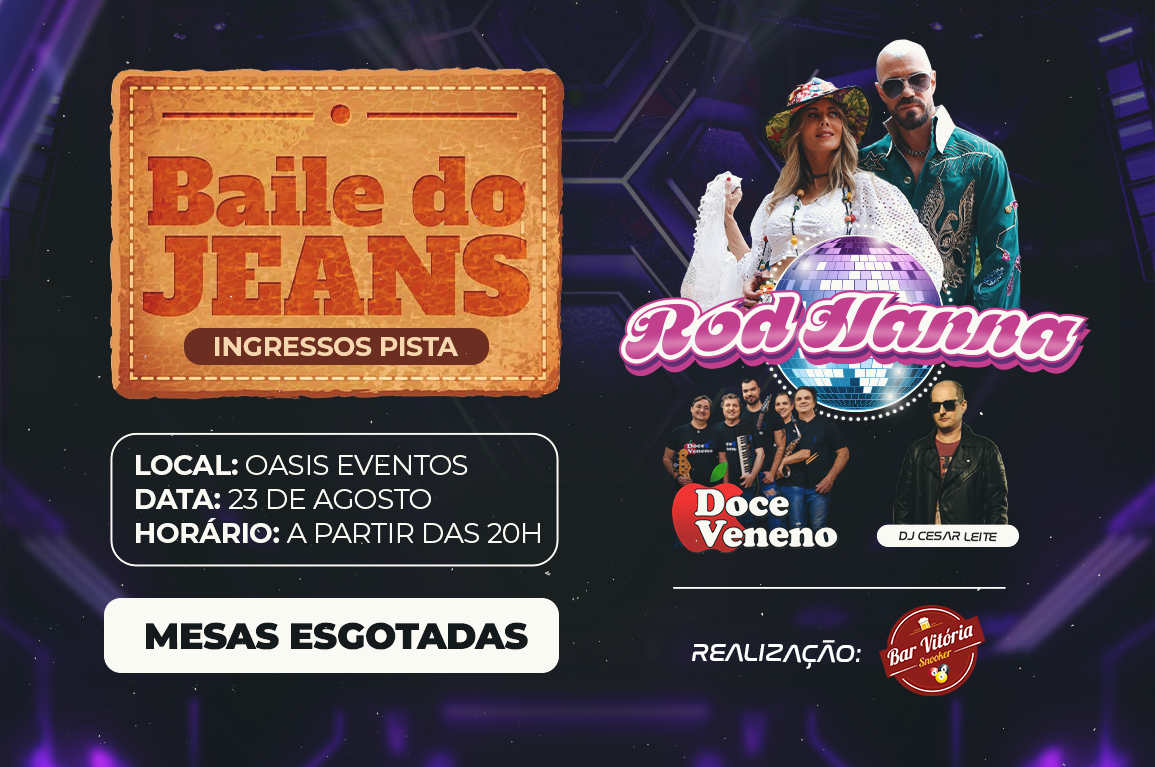 BAILE DO JEANS COM ROD HANNA