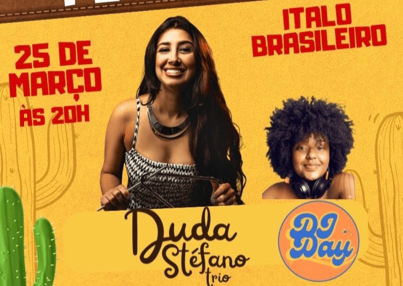 FORRÓ PÉ DE SERRA  com DUDA STEFANO e DJ DAY