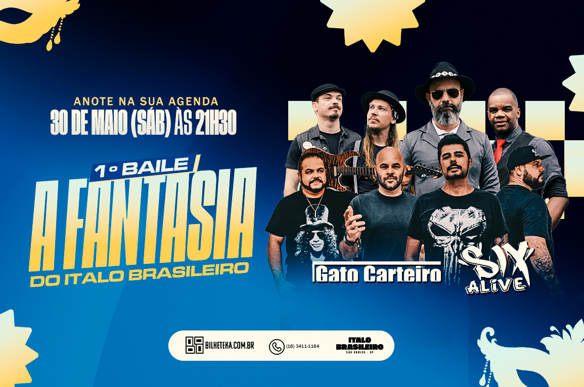 1º BAILE A FANTASIA do ITALO BRASILEIRO